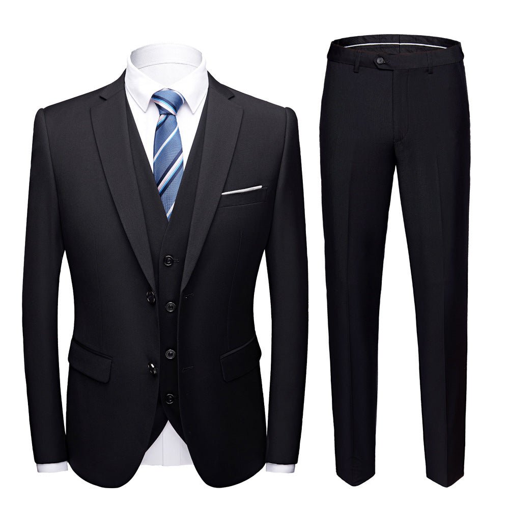 Men business suits wedding Dress Suit Set - Luzilly Bridal & Apparel