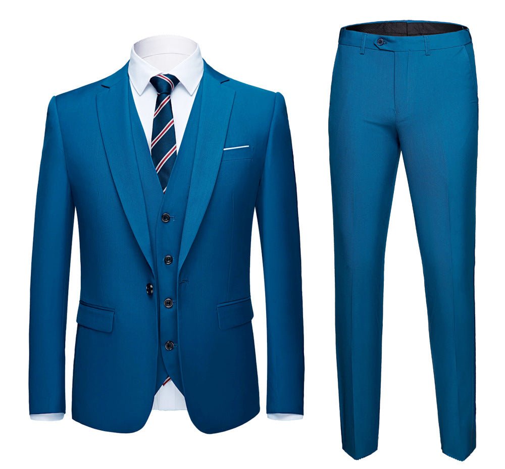 Men business suits wedding Dress Suit Set - Luzilly Bridal & Apparel