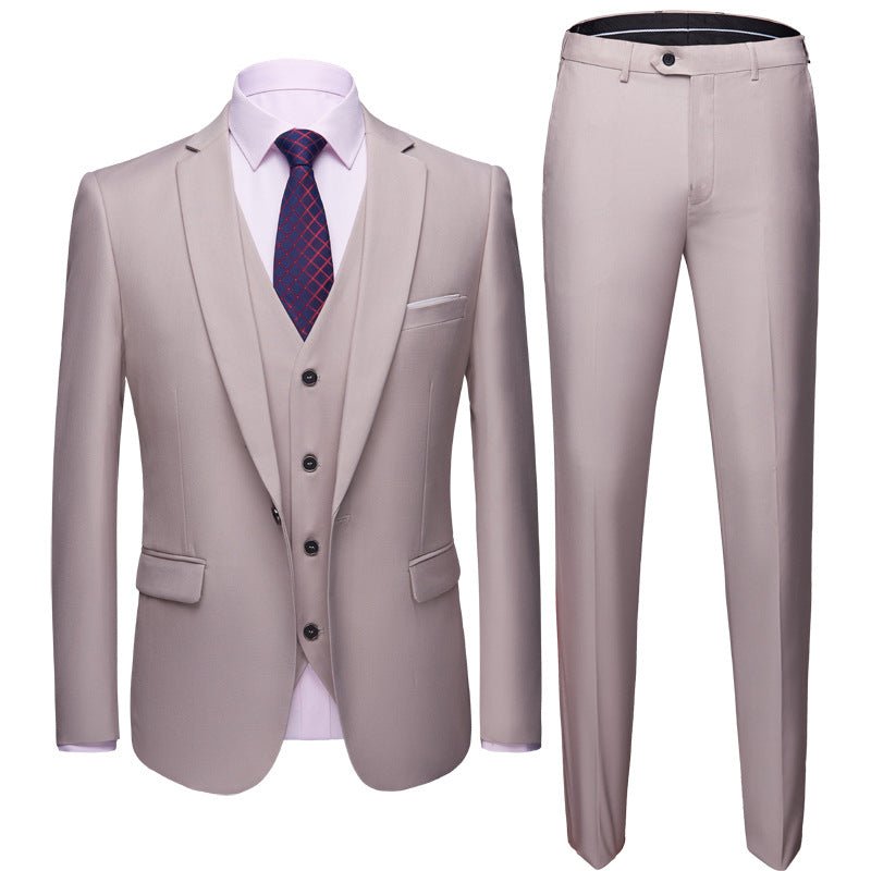 Men business suits wedding Dress Suit Set - Luzilly Bridal & Apparel