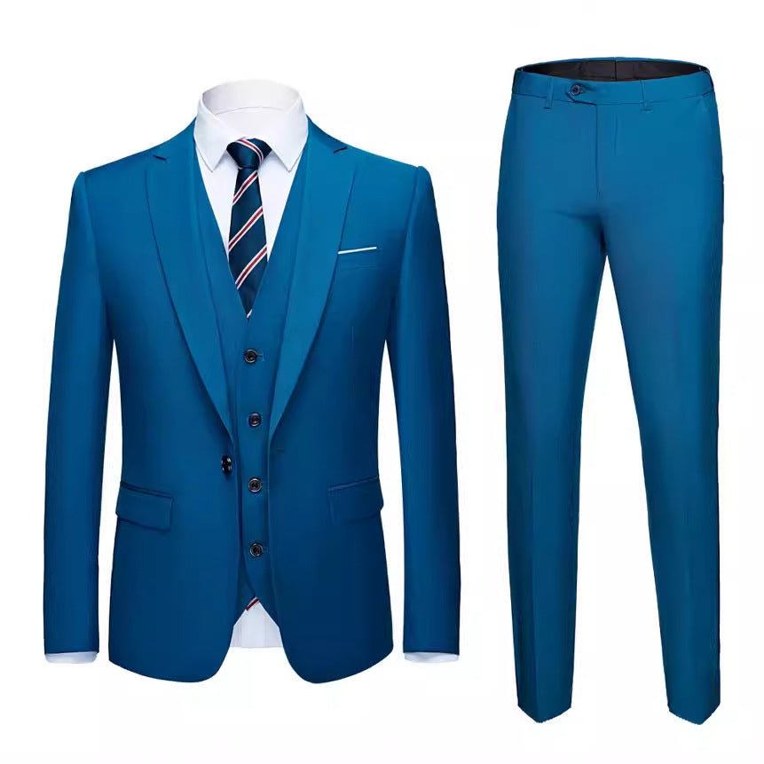 Men business suits wedding Dress Suit Set - Luzilly Bridal & Apparel