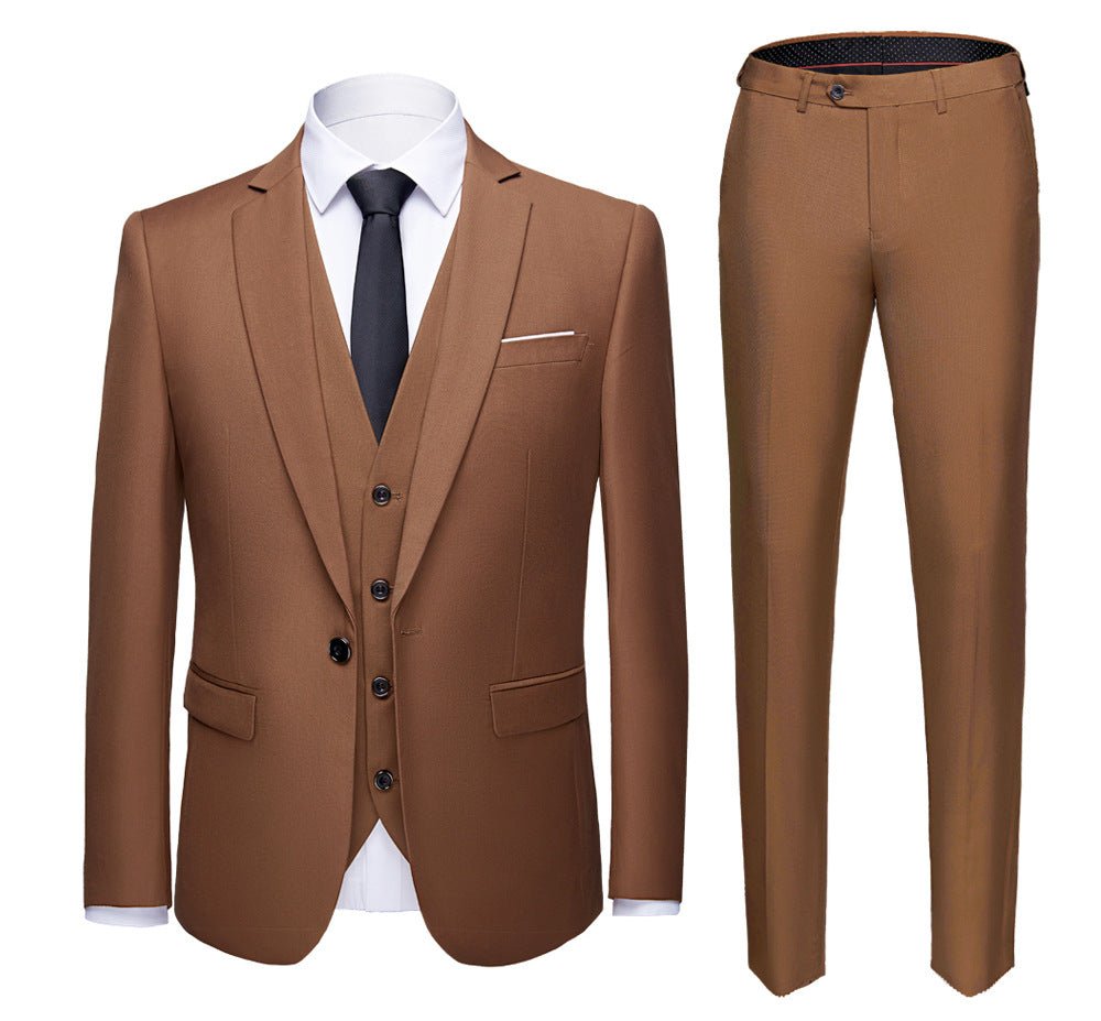 Men business suits wedding Dress Suit Set - Luzilly Bridal & Apparel