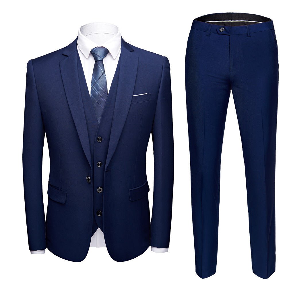 Men business suits wedding Dress Suit Set - Luzilly Bridal & Apparel