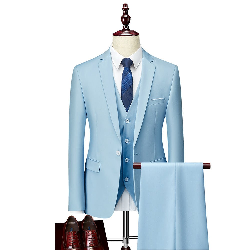 Men business suits wedding Dress Suit Set - Luzilly Bridal & Apparel