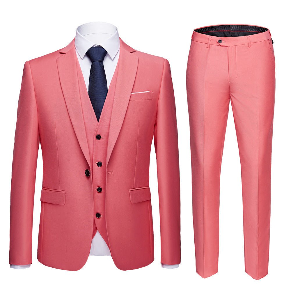 Men business suits wedding Dress Suit Set - Luzilly Bridal & Apparel