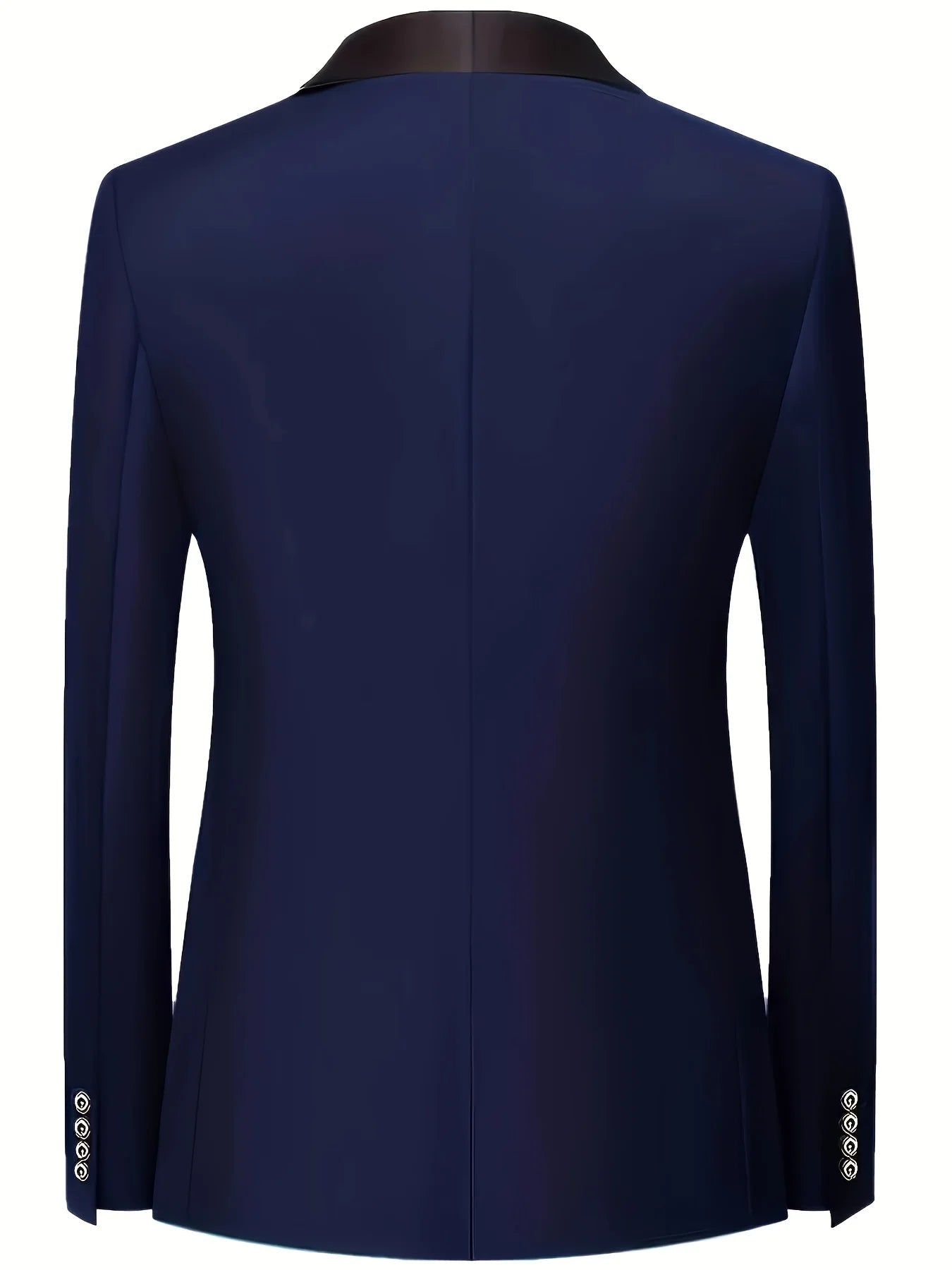 Men Formal Slim Fit Tuxedo Prom Suit Male Groom Wedding Blazers High Quality Groomsman Luxury Dress Business Banquet Party Suit - Luzilly Bridal & Apparel