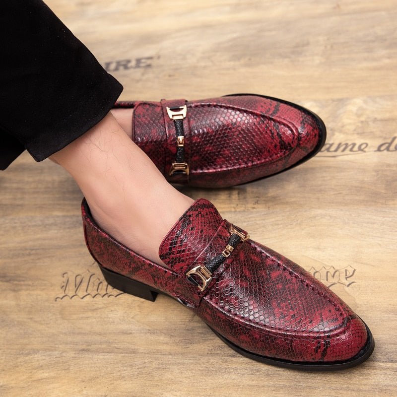 Men Leather Shoes New Leather Male Shoes Outdoor Oxford Men's Shoe Bespoke Business Men Shoes Fashion Wedding Party Shoes - Luzilly Bridal & Apparel