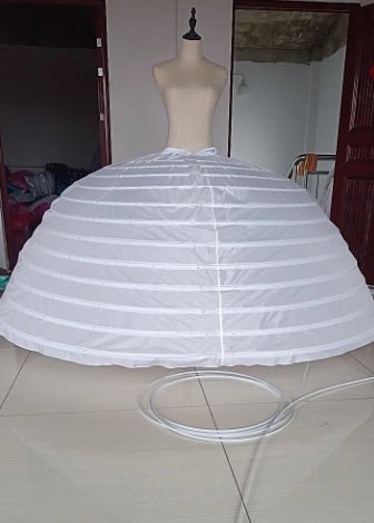 Mengsutang Regular Size New Arrival Wedding Petticoat Crinoline Slip Prom Underskirt Fancy Bridal Dress Hoop Slips - Luzilly Bridal & Apparel