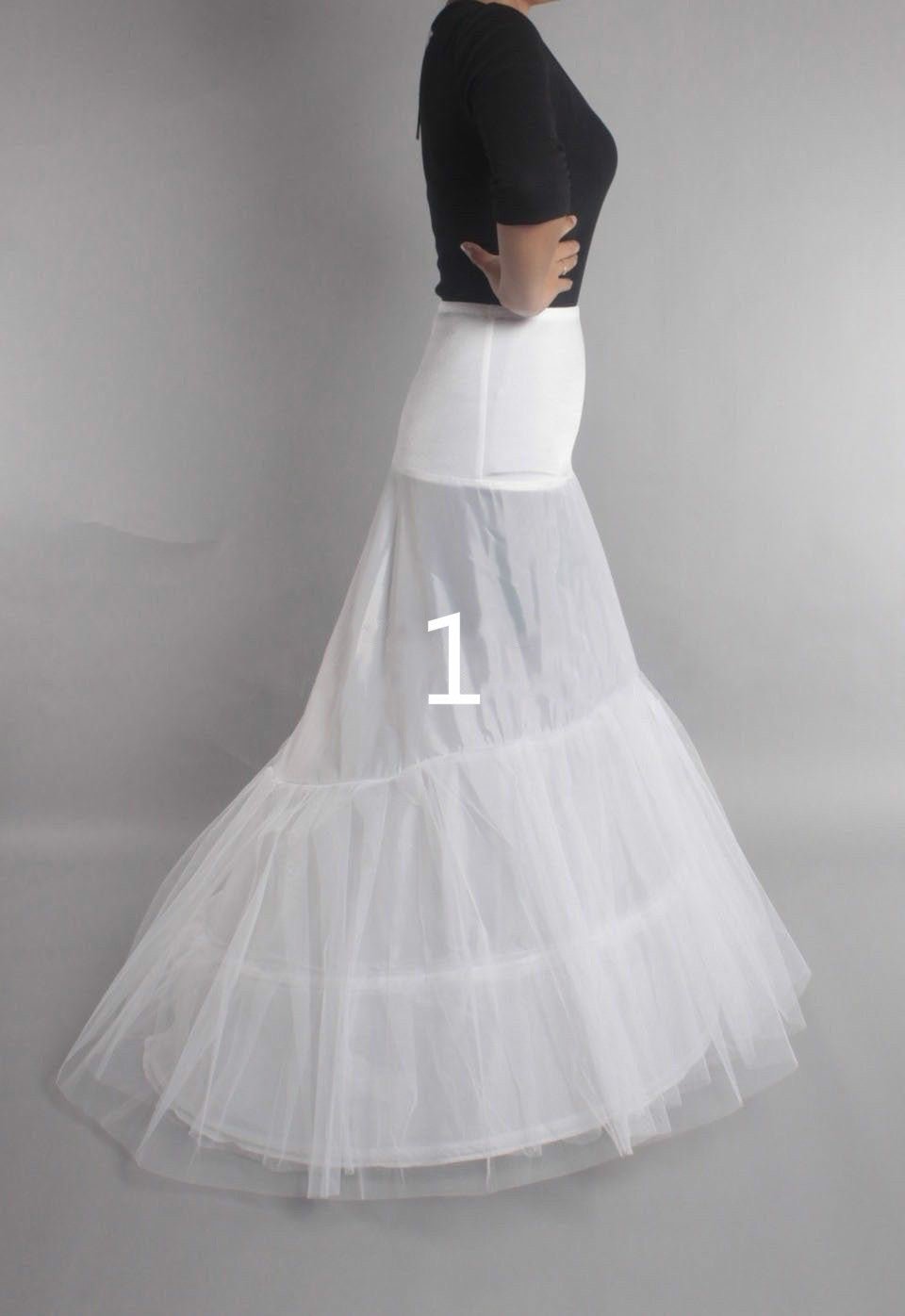 Mengsutang Regular Size New Arrival Wedding Petticoat Crinoline Slip Prom Underskirt Fancy Bridal Dress Hoop Slips - Luzilly Bridal & Apparel
