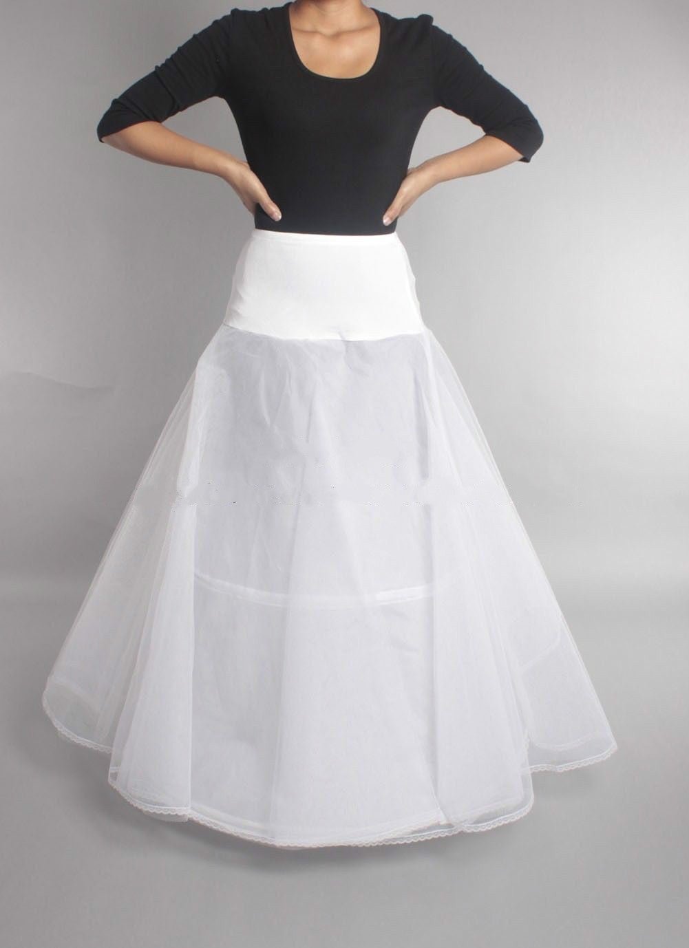Mengsutang Regular Size New Arrival Wedding Petticoat Crinoline Slip Prom Underskirt Fancy Bridal Dress Hoop Slips - Luzilly Bridal & Apparel