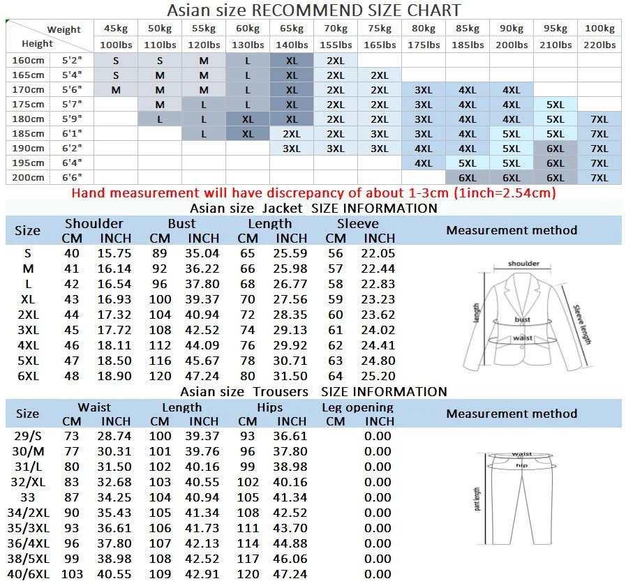Men's 2-Piece Formal Business Suit — Blazer & Trousers - Luzilly Bridal & Apparel