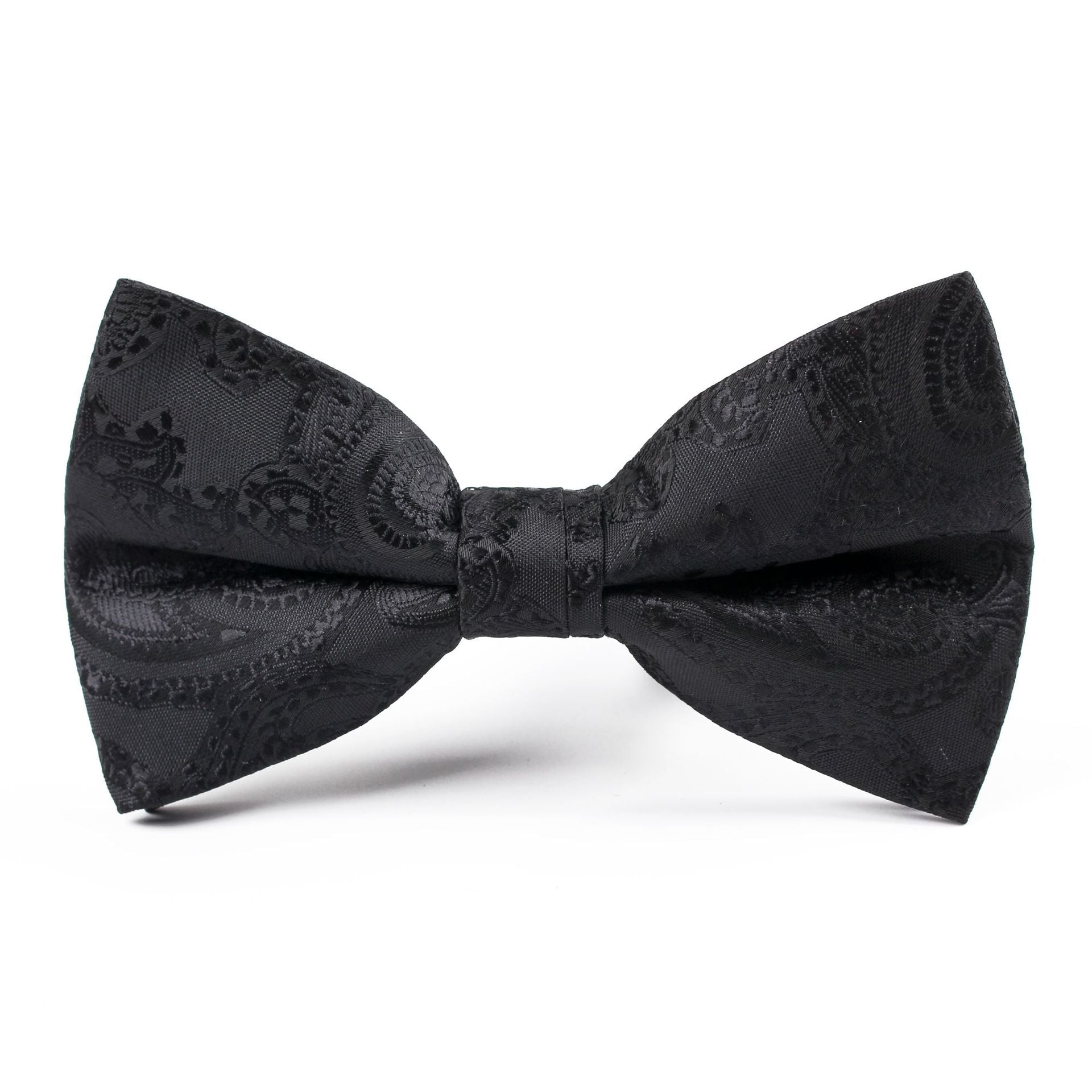 Men's Classic Black Bow Tie Tuxedo Host Groom Groomsmen Bow Tie - Luzilly Bridal & Apparel