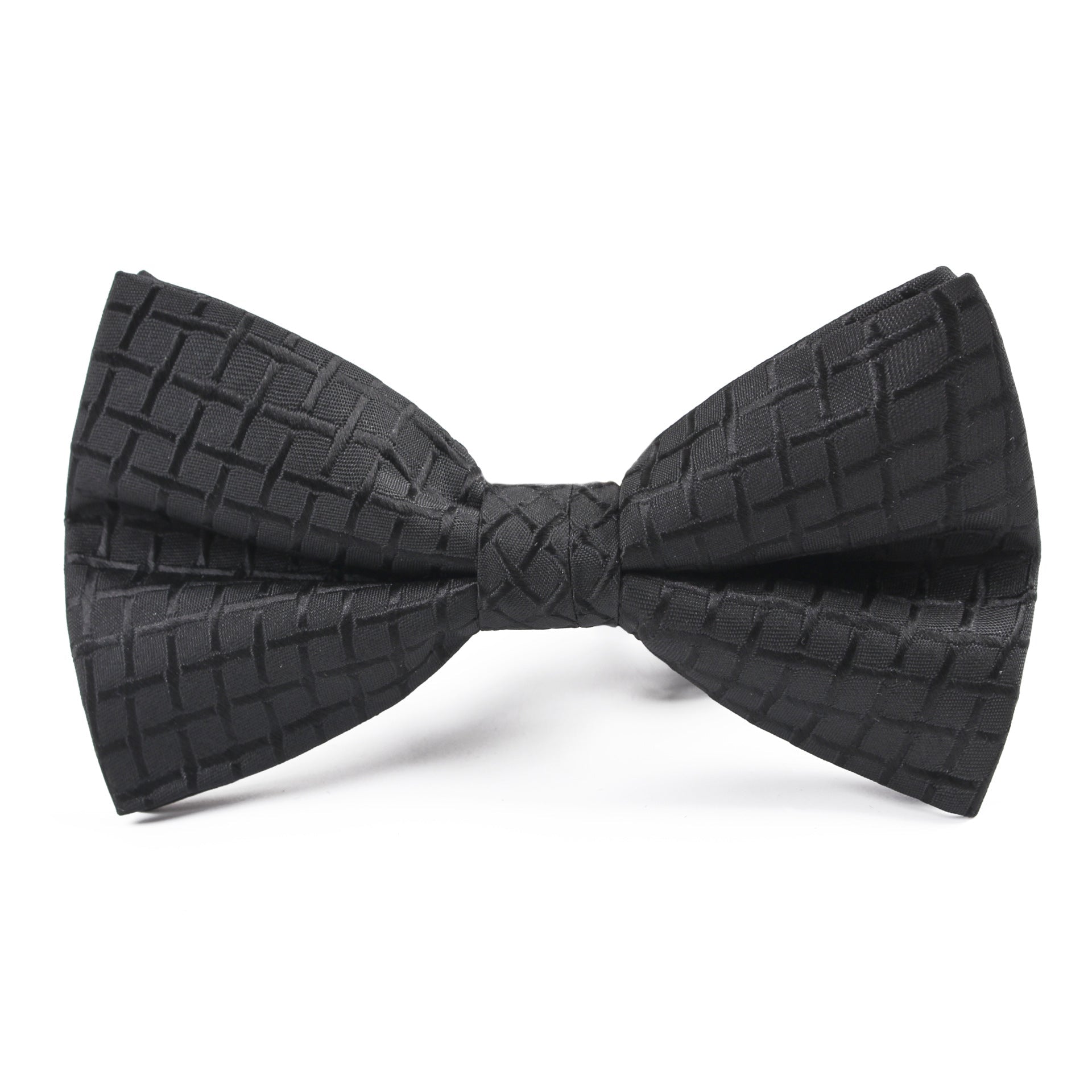 Men's Classic Black Bow Tie Tuxedo Host Groom Groomsmen Bow Tie - Luzilly Bridal & Apparel