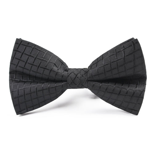 Men's Classic Black Bow Tie Tuxedo Host Groom Groomsmen Bow Tie - Luzilly Bridal & Apparel