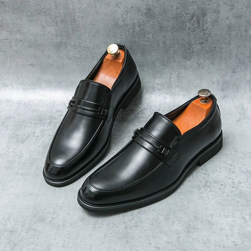 Men's Classic Slip-On Loafers - Luzilly Bridal & Apparel