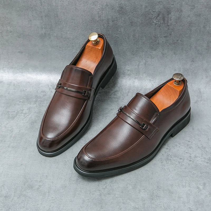 Men's Classic Slip-On Loafers - Luzilly Bridal & Apparel