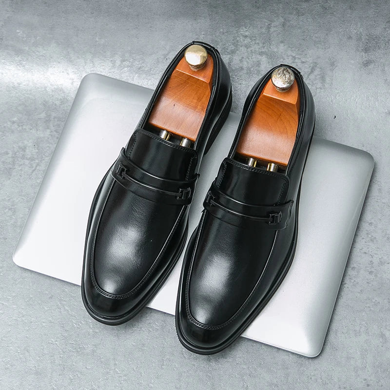 Men's Classic Slip-On Loafers - Luzilly Bridal & Apparel
