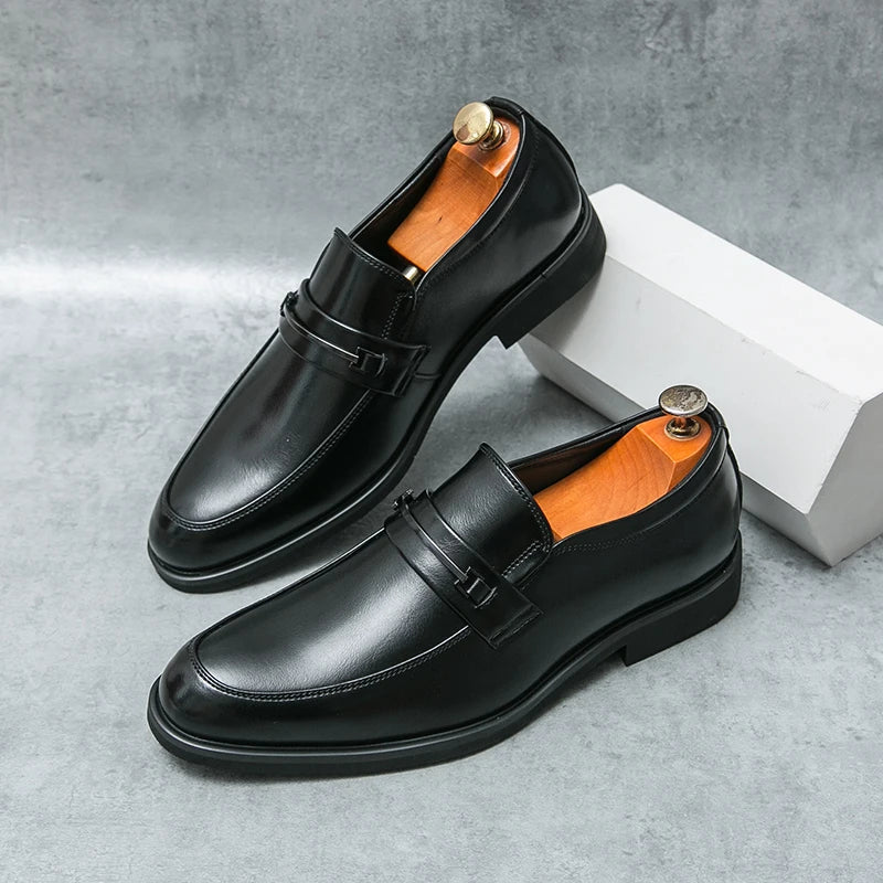Men's Classic Slip-On Loafers - Luzilly Bridal & Apparel
