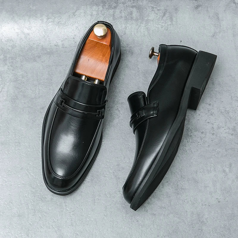 Men's Classic Slip-On Loafers - Luzilly Bridal & Apparel