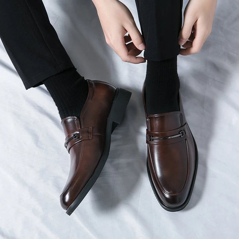 Men's Classic Slip-On Loafers - Luzilly Bridal & Apparel