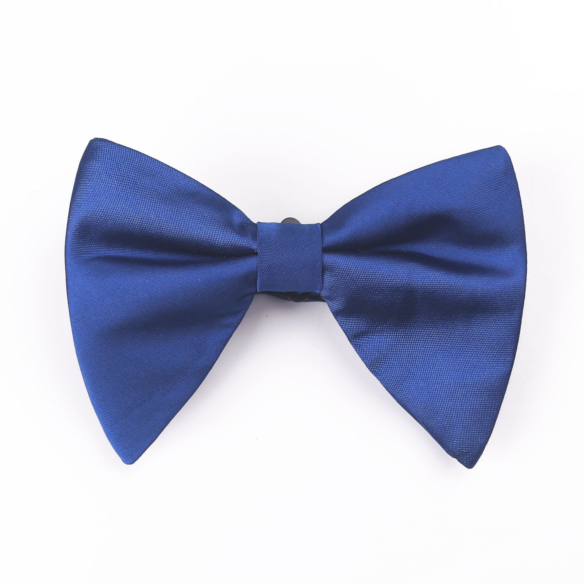 Men's Evening Dress Tuxedo Bow Tie Gentleman Formal Dress Wedding Groom Groomsmen Collar Flower Solid Color Satin Bow Tie - Luzilly Bridal & Apparel