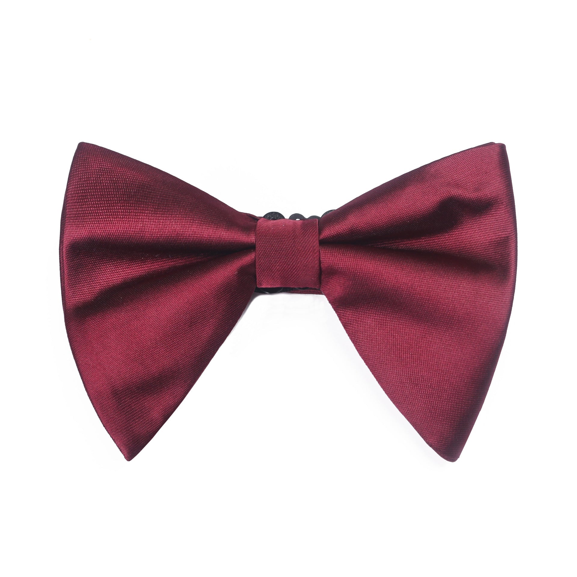 Men's Evening Dress Tuxedo Bow Tie Gentleman Formal Dress Wedding Groom Groomsmen Collar Flower Solid Color Satin Bow Tie - Luzilly Bridal & Apparel