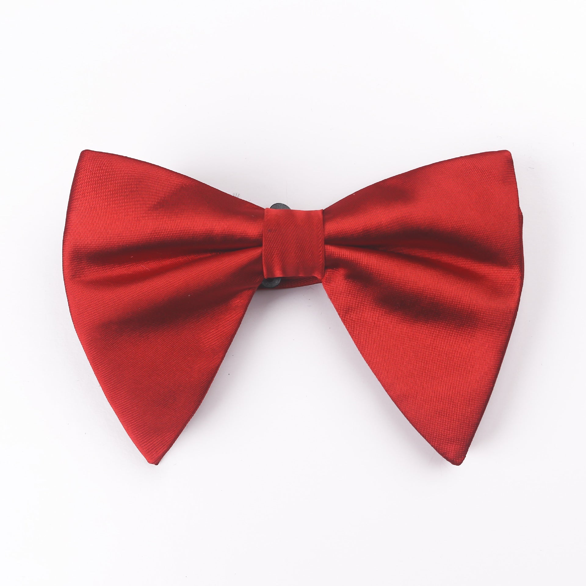 Men's Evening Dress Tuxedo Bow Tie Gentleman Formal Dress Wedding Groom Groomsmen Collar Flower Solid Color Satin Bow Tie - Luzilly Bridal & Apparel