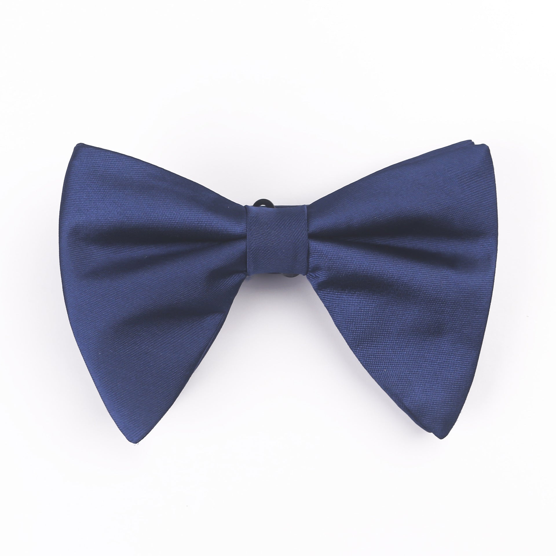 Men's Evening Dress Tuxedo Bow Tie Gentleman Formal Dress Wedding Groom Groomsmen Collar Flower Solid Color Satin Bow Tie - Luzilly Bridal & Apparel