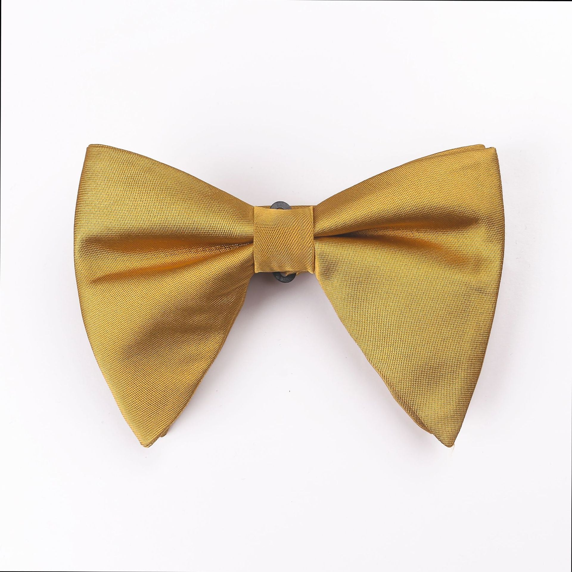 Men's Evening Dress Tuxedo Bow Tie Gentleman Formal Dress Wedding Groom Groomsmen Collar Flower Solid Color Satin Bow Tie - Luzilly Bridal & Apparel