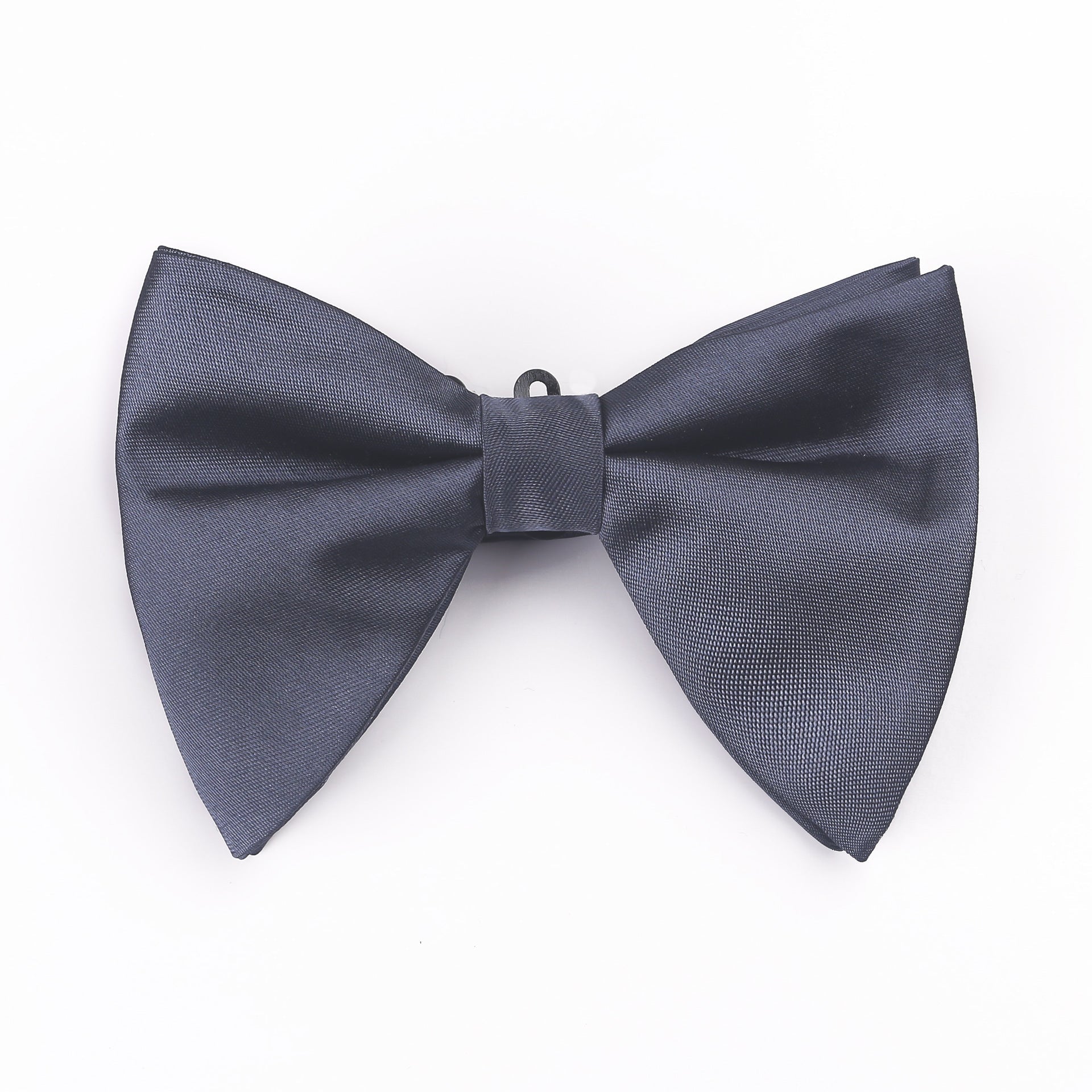 Men's Evening Dress Tuxedo Bow Tie Gentleman Formal Dress Wedding Groom Groomsmen Collar Flower Solid Color Satin Bow Tie - Luzilly Bridal & Apparel