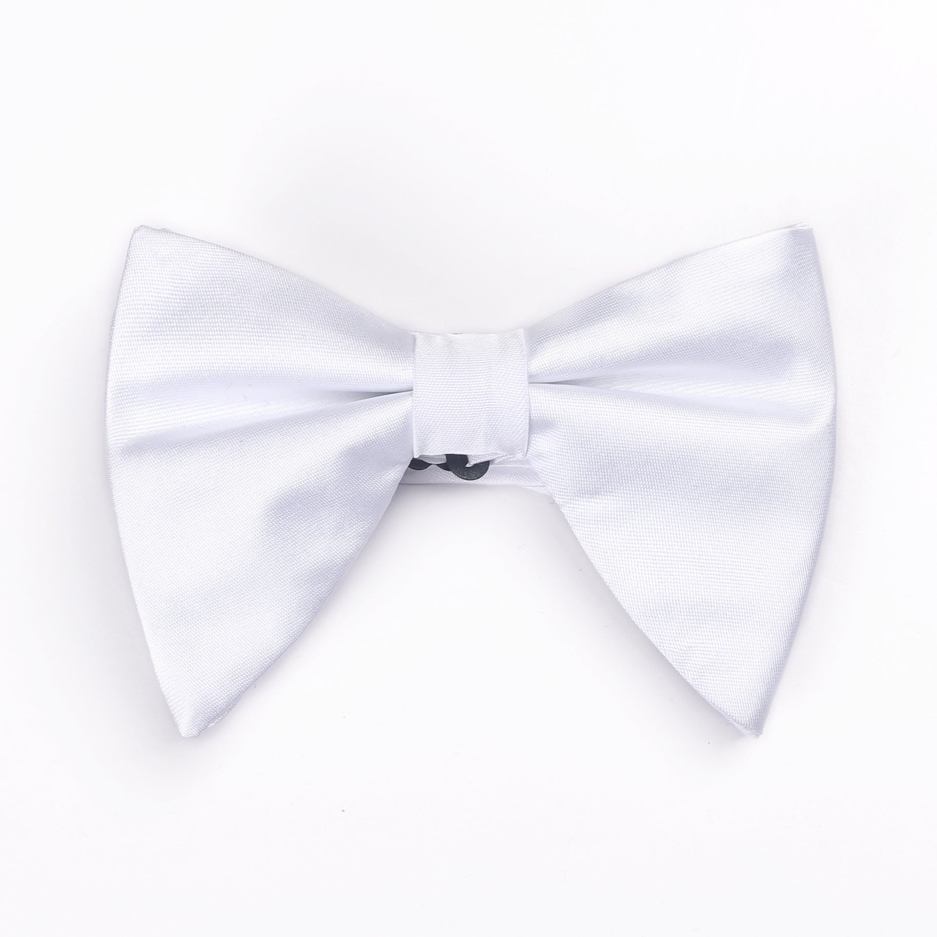 Men's Evening Dress Tuxedo Bow Tie Gentleman Formal Dress Wedding Groom Groomsmen Collar Flower Solid Color Satin Bow Tie - Luzilly Bridal & Apparel