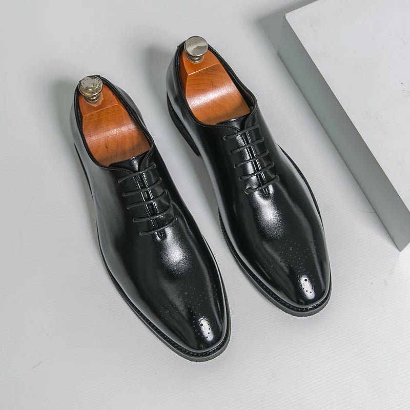 Men's Formal Oxford Business Shoes - Luzilly Bridal & Apparel