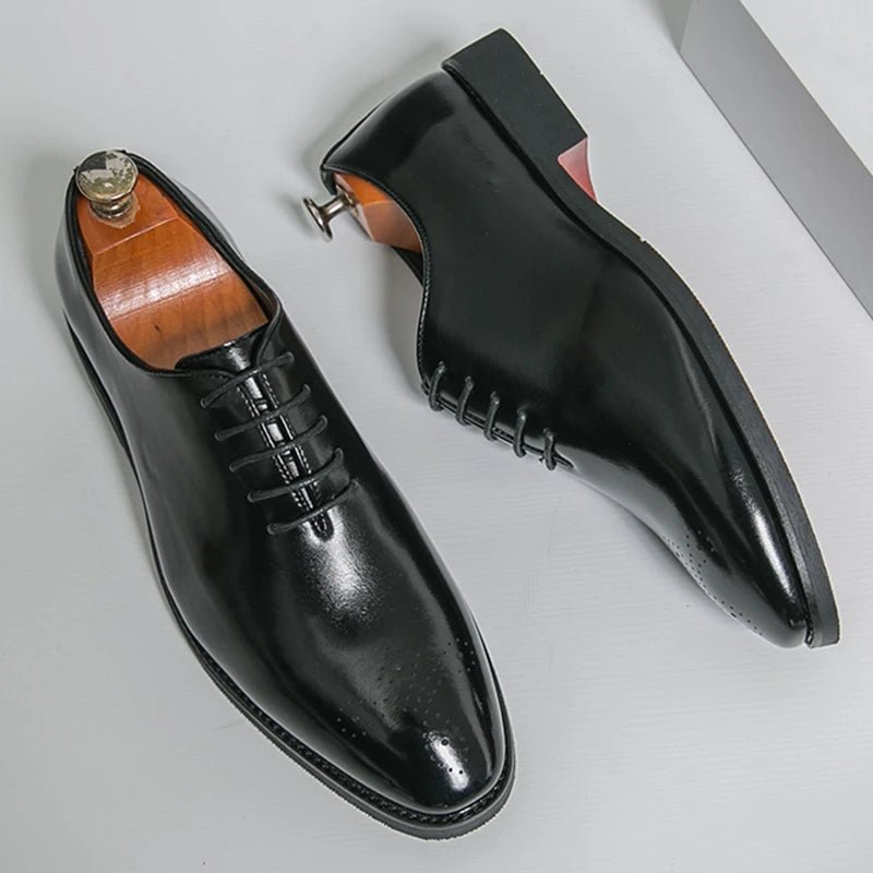Men's Formal Oxford Business Shoes - Luzilly Bridal & Apparel