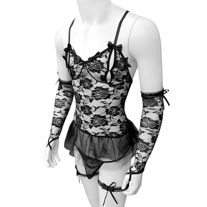 Men's Lace Costume Set - Luzilly Bridal & Apparel