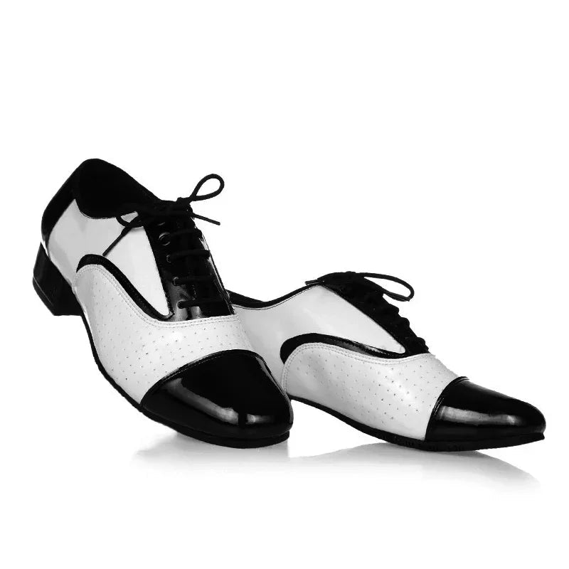 Men's Leather Dance Shoes - Luzilly Bridal & Apparel