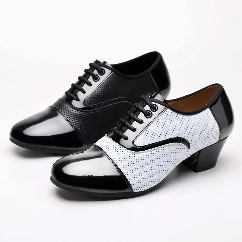 Men's Leather Dance Shoes - Luzilly Bridal & Apparel