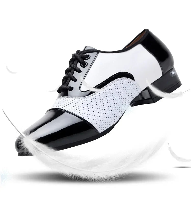 Men's Leather Dance Shoes - Luzilly Bridal & Apparel