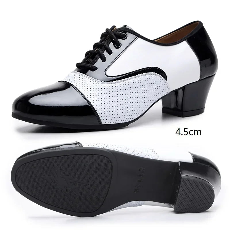Men's Leather Dance Shoes - Luzilly Bridal & Apparel