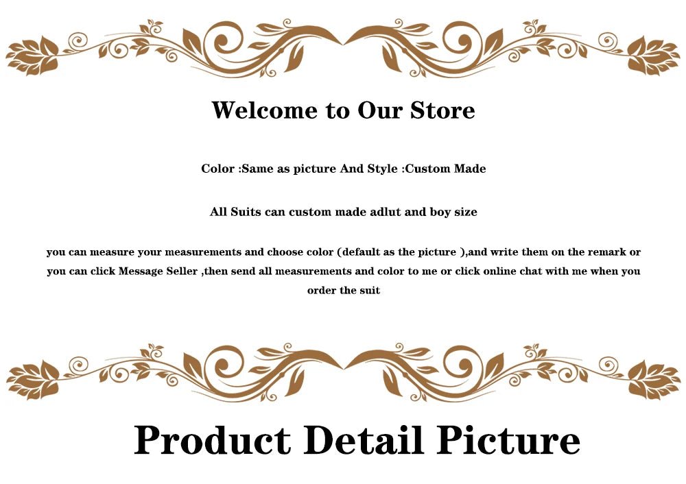 Men's Peak-Lapel Two-Piece Wedding Suit - Luzilly Bridal & Apparel