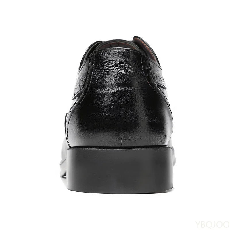 Men's Pointed Office Formal Shoes - Luzilly Bridal & Apparel