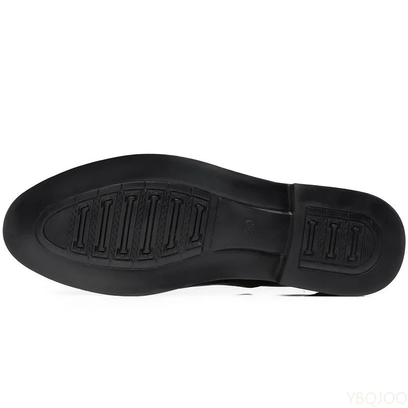 Men's Pointed Office Formal Shoes - Luzilly Bridal & Apparel