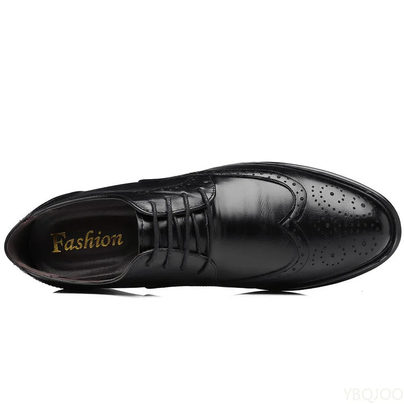 Men's Pointed Office Formal Shoes - Luzilly Bridal & Apparel