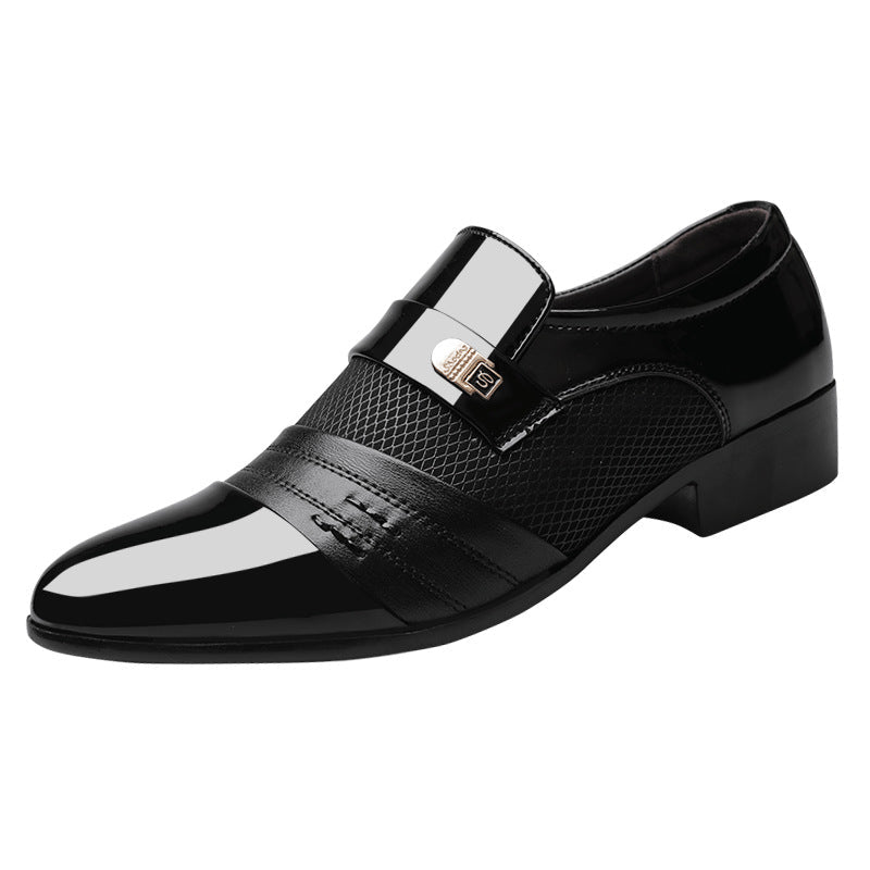 Men's shoes, leather shoes, men's casual shoes, business formal shoes, plus size versatile wedding shoes - Luzilly Bridal & Apparel