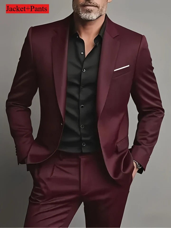 Men's Slim-Fit Tuxedo Set - Luzilly Bridal & Apparel