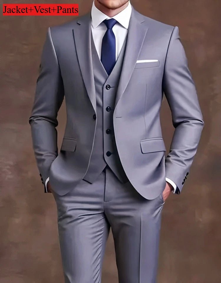 Men's Slim-Fit Tuxedo Set - Luzilly Bridal & Apparel