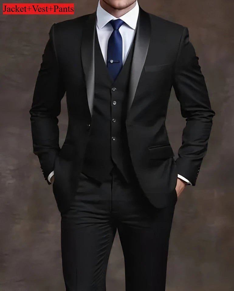 Men's Slim-Fit Tuxedo Set - Luzilly Bridal & Apparel