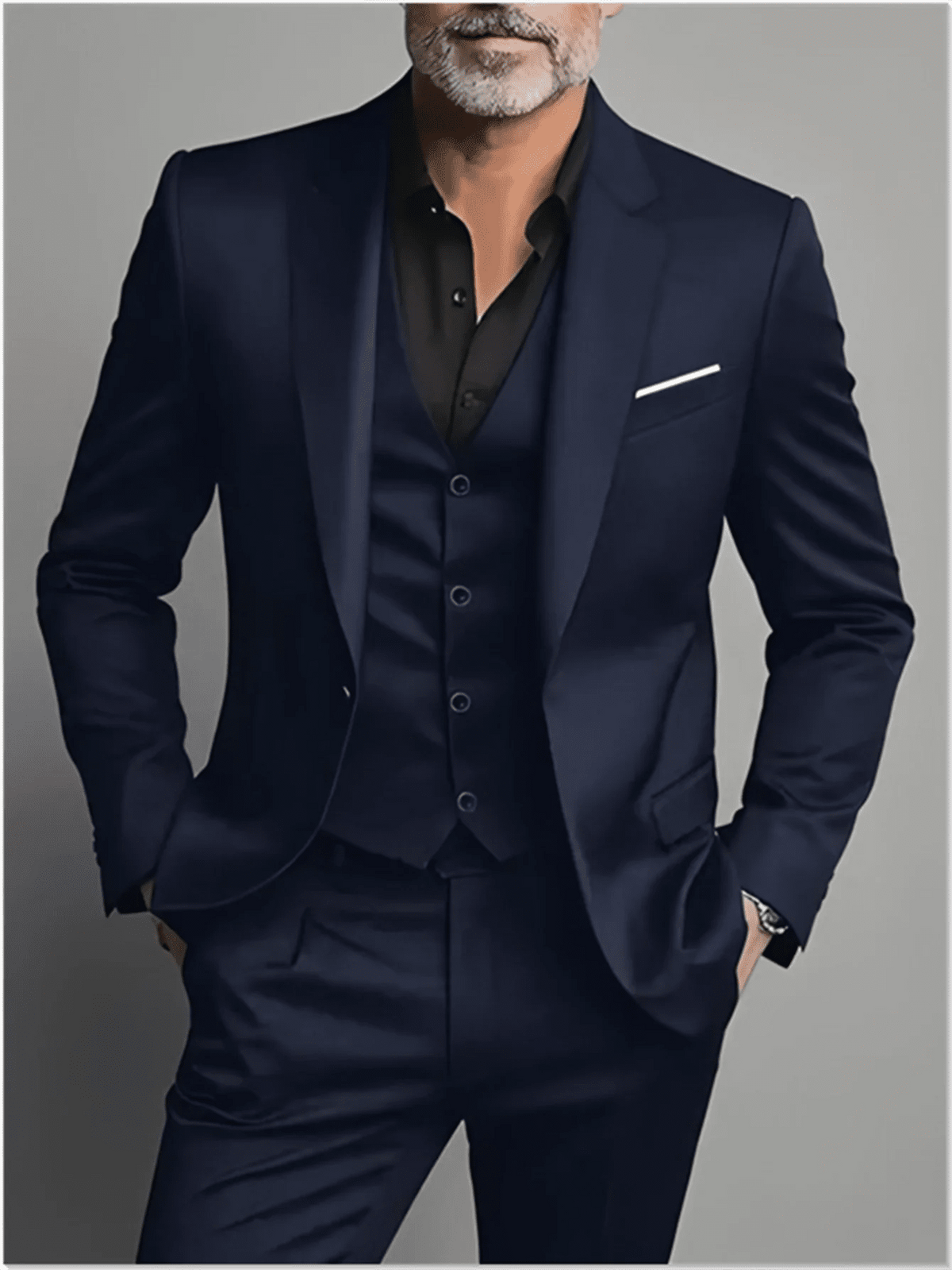 Men's Slim-Fit Tuxedo Set - Luzilly Bridal & Apparel