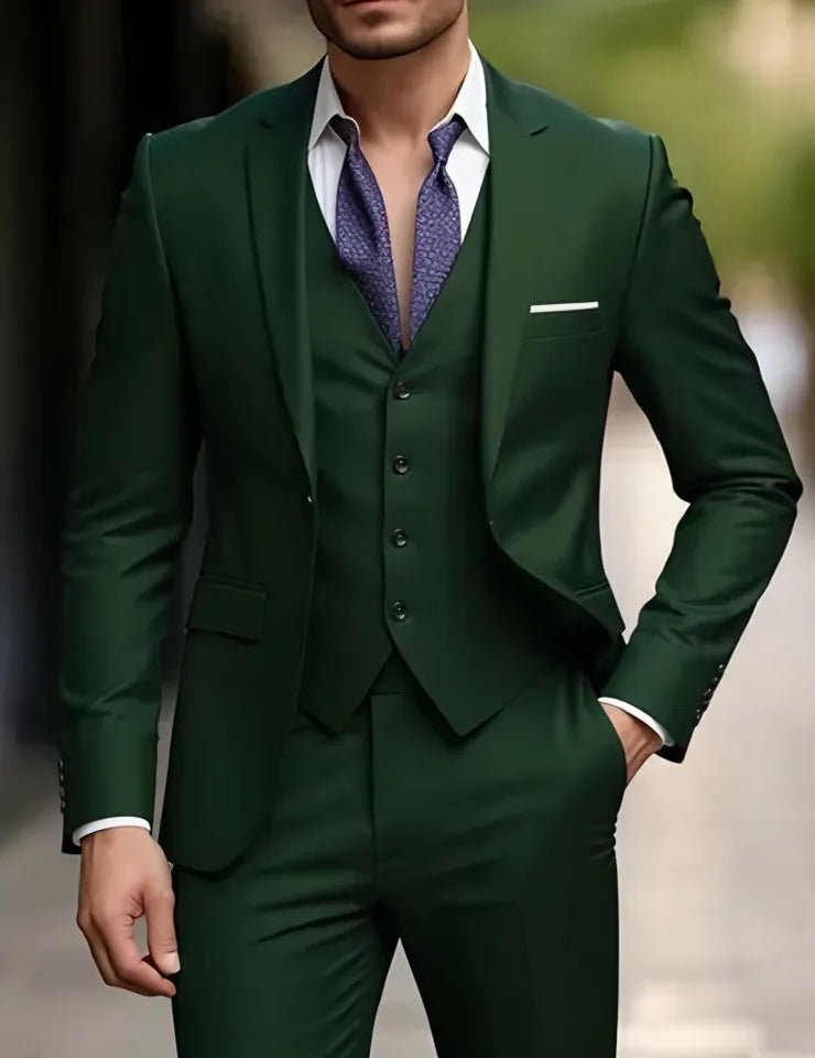 Men's Slim-Fit Tuxedo Set - Luzilly Bridal & Apparel
