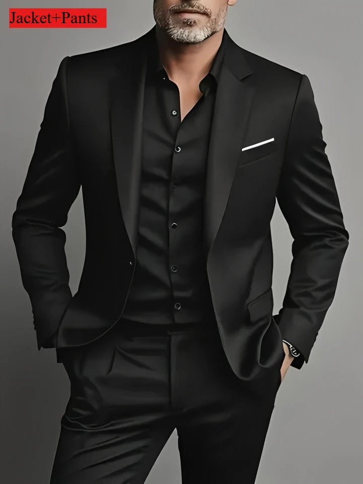 Men's Slim-Fit Tuxedo Set - Luzilly Bridal & Apparel