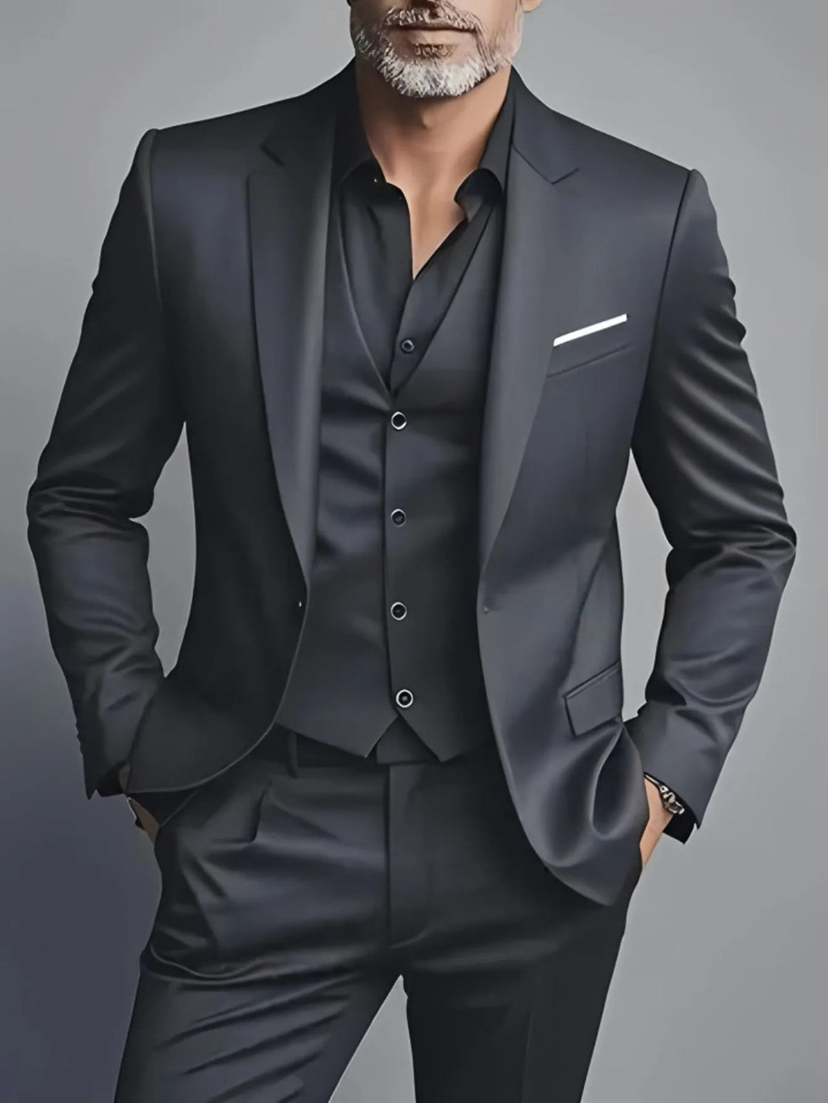 Men's Slim-Fit Tuxedo Set - Luzilly Bridal & Apparel