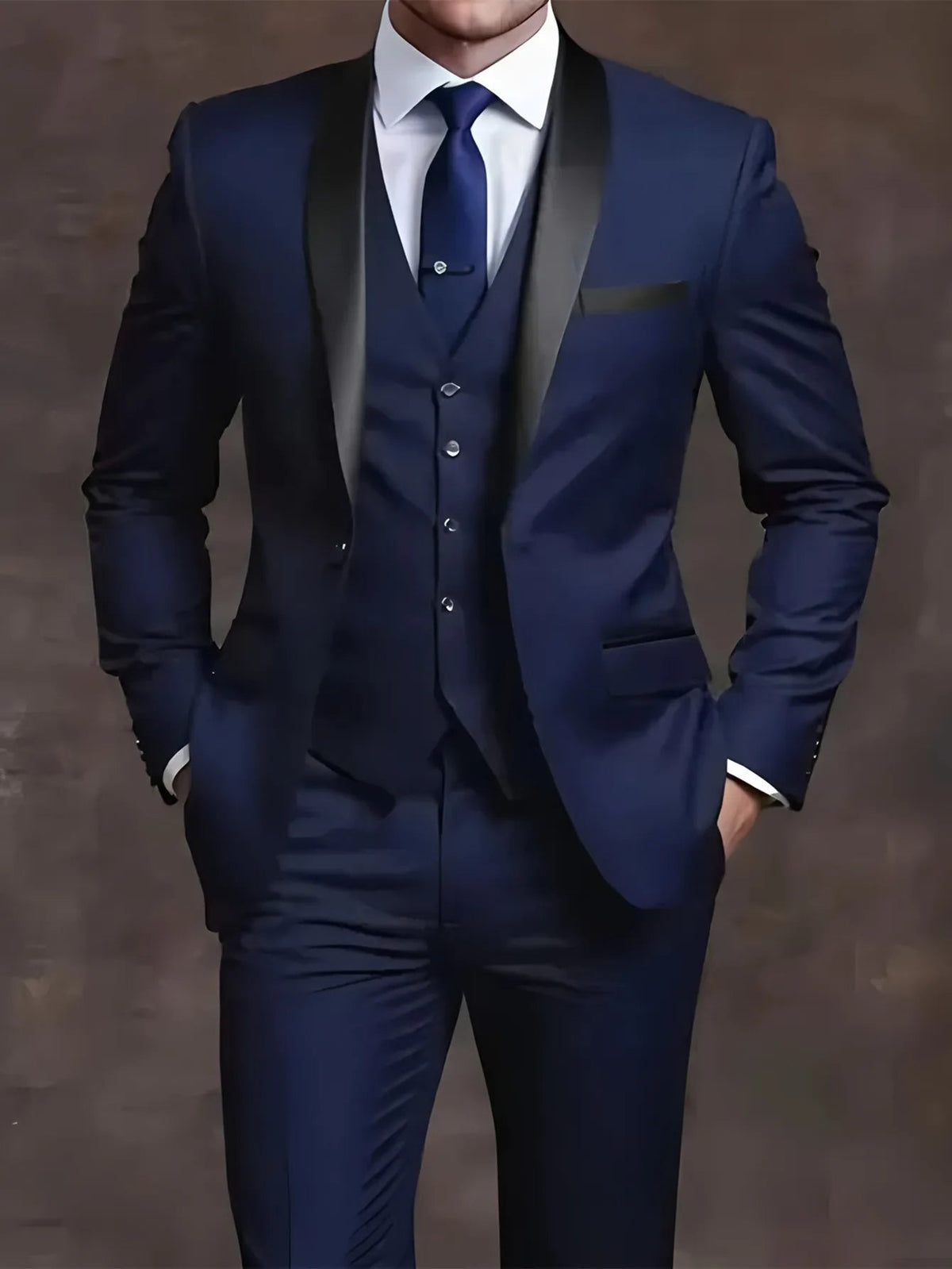 Men's Slim-Fit Tuxedo Set - Luzilly Bridal & Apparel